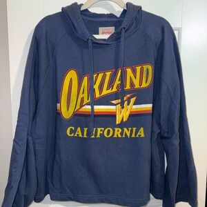 Oakland California Navy Hoodie